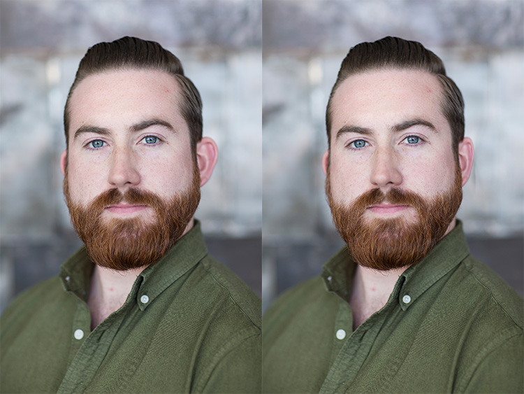 Reducing the size of an ear with Photoshop