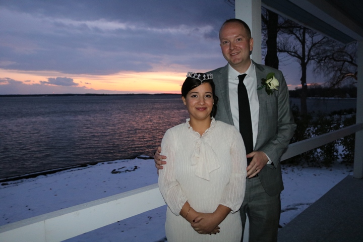 Photos of a romantic wedding in Lachine