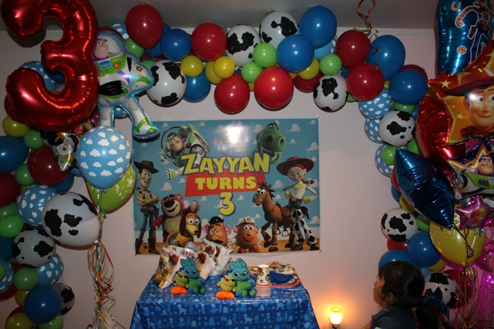 A 3 Year Old S Birthday Party In