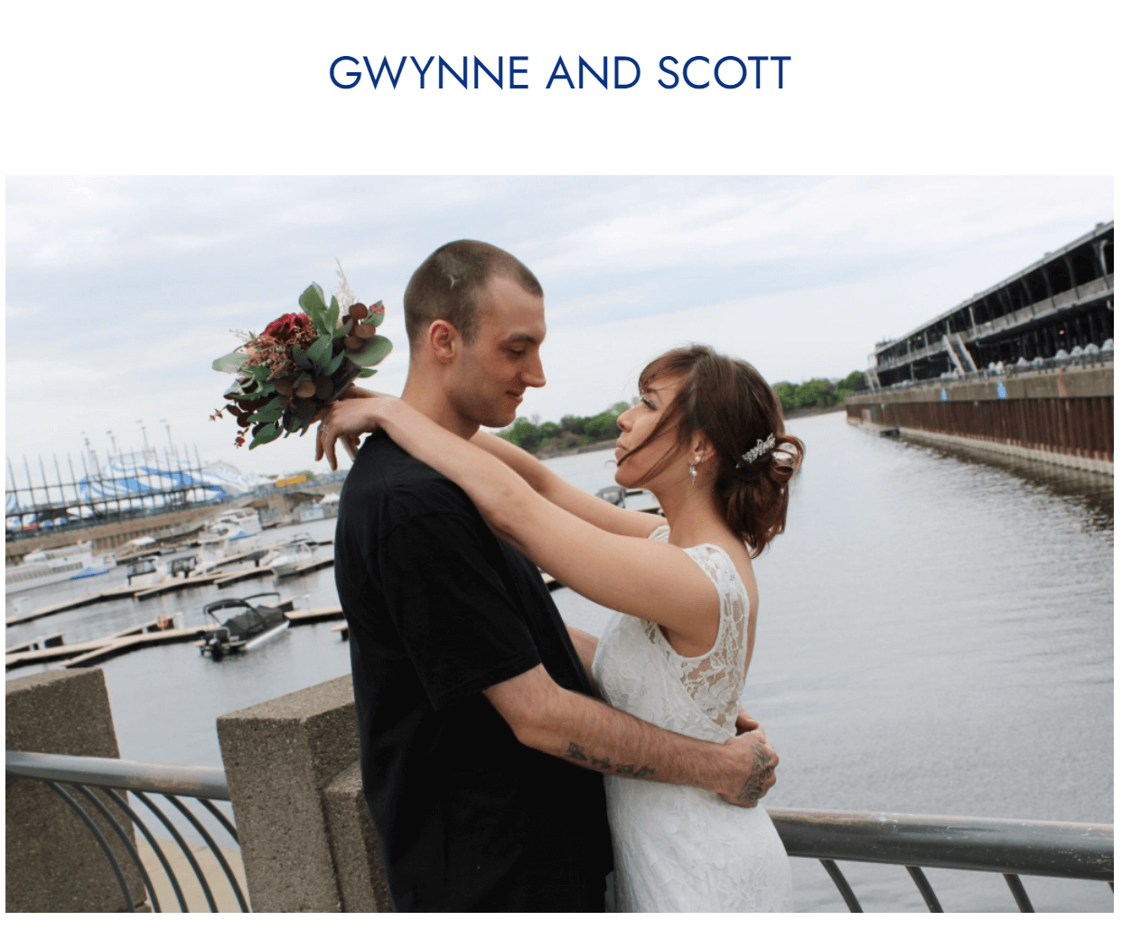 Gwynne & Scott wedding