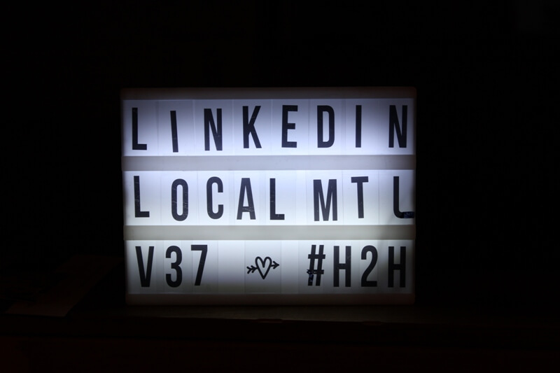 LinkedIn Local Montreal 37 edition